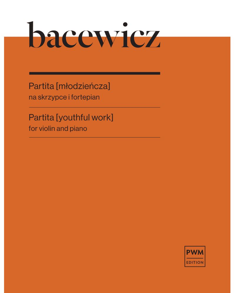  Partita [youthful work]