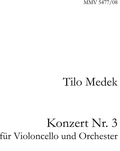 Cello Concerto No. 3