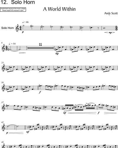Solo Eb Tenor Horn