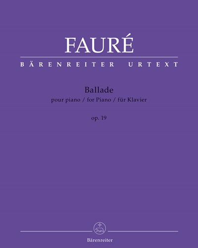 Ballade for Piano, op. 19