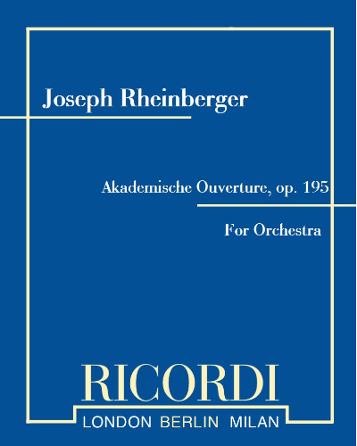 Academic Festival Overture, op. 195