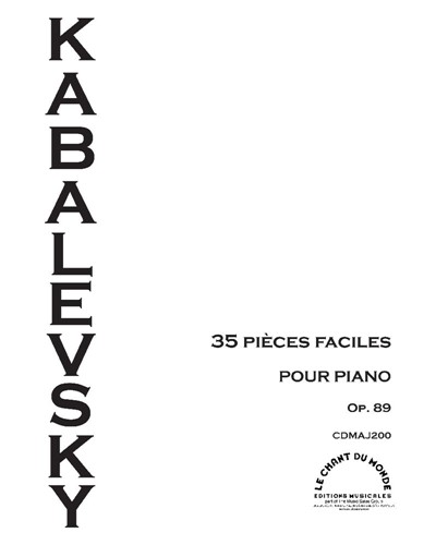 35 pièces faciles, Op. 89